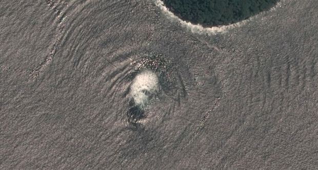 Hátborzongató dolog bukkant fel egy közép-amerikai műholdas fotón 1