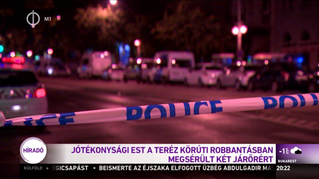 Másfél milliót gyűjtöttek össze a Teréz körúton megsérült rendőröknek