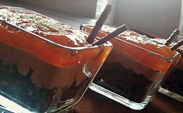 Zserbó pohárban Szilvia receptje szerint