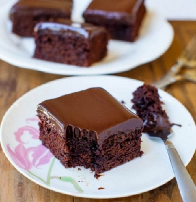 Bögrés néger szelet - káprázatos sütemény