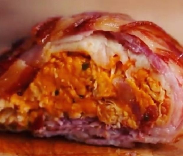 Brutálisan finom a legújabb gyors vacsora Szalonnabundás hús batyu - VIDEÓ 1