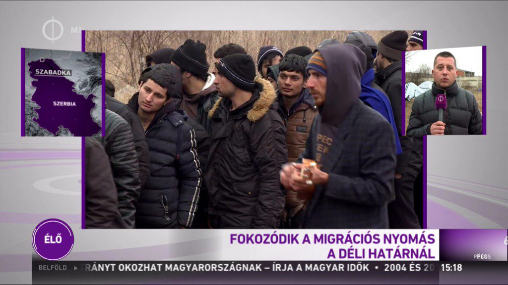 Akkor próbálkoznak a migránsok, amikor nem látják a magyar járőröket