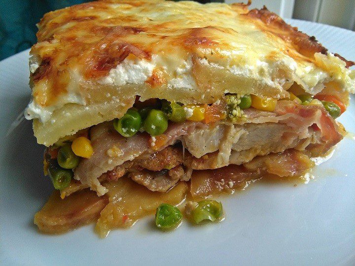 Tepsis rakott hús királyian laktató módra