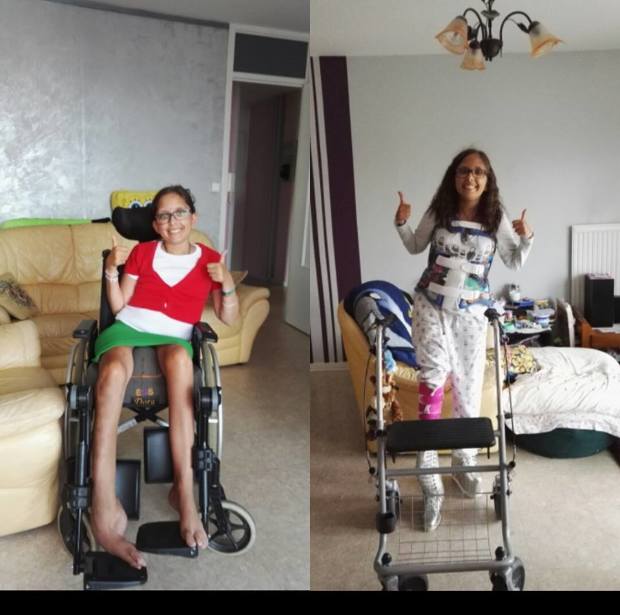 Bátorságból mutat példát a nagybeteg magyar lány