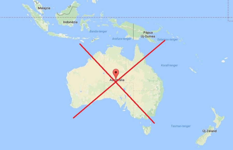 Több mint 20 ezren osztották meg a posztot, ami szerint Ausztrália nem létezik