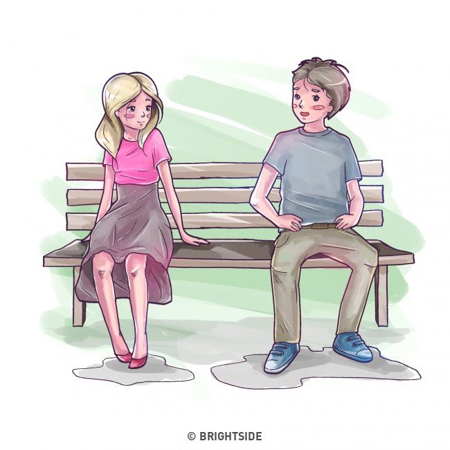 7 jel, ami arra utal, hogy tetszel a pasinak