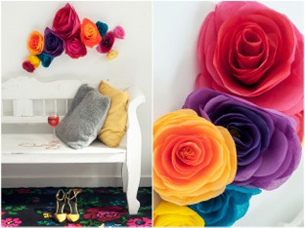 Látványos papírdekorációk, amikkel feldobhatod a lakásodat tavasszal