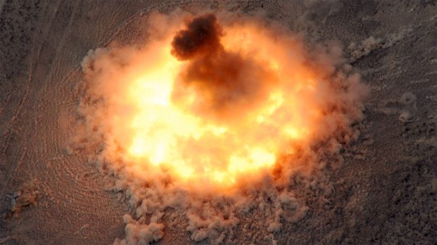 A világ legnagyobb bombáját dobták az Iszlám Államra - VIDEÓ