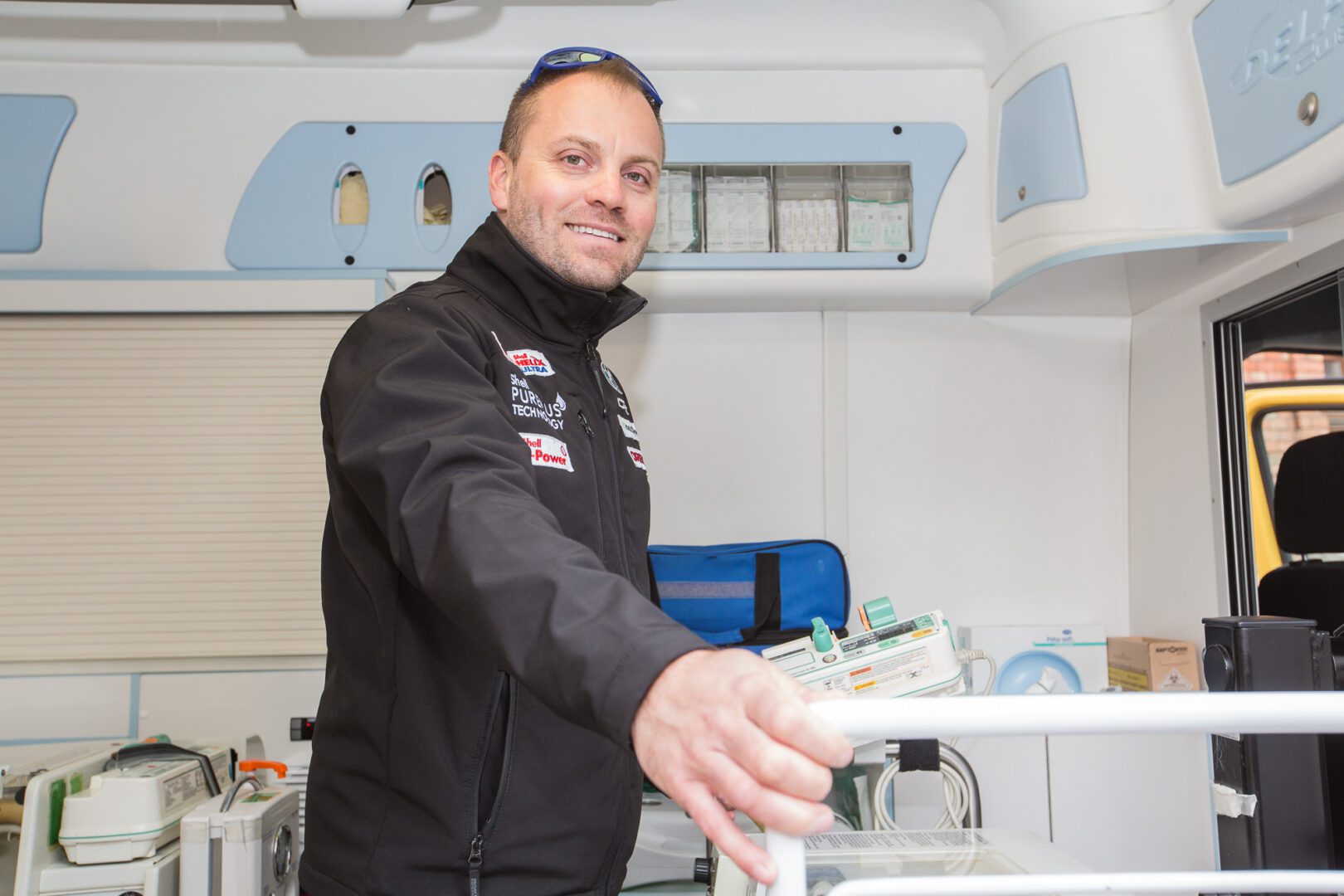 Talmácsi Gábor a koraszülött-mentés támogatója