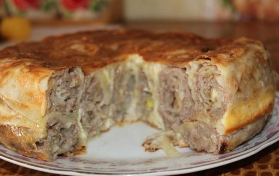 Különleges tekert töltött tortilla