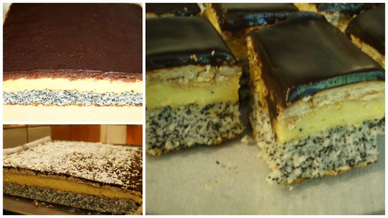 Mákos vaníliakrémes finomság, első kóstolásra függőséget okoz! Szinte elolvad a szádban!