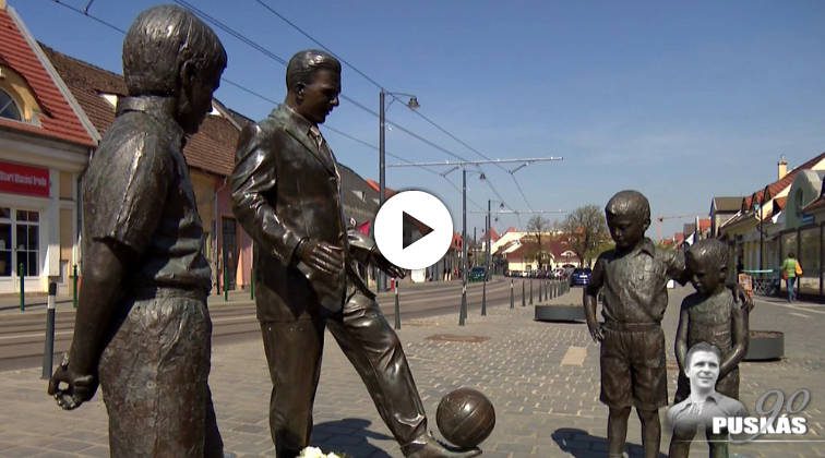 Puskás Ferencre emlékeztek itthon és világszerte