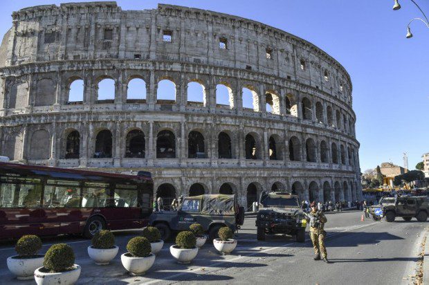 Terrortámadás fenyeget Rómában