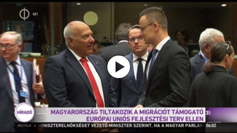 Magyarország tiltakozik a migrációt támogató uniós fejlesztési terv ellen