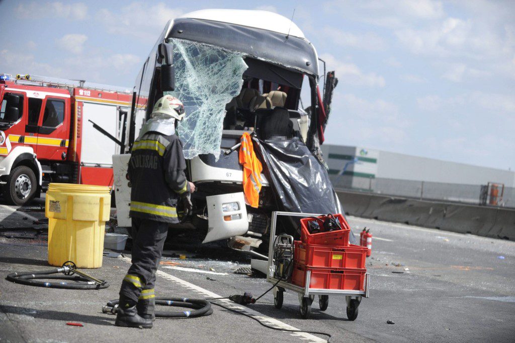 Videón a szigetszentmiklósi baleset utáni állapotok