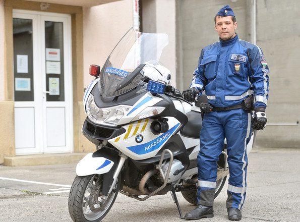 Európa legjobb motoros rendőre lett egy szegedi járőr