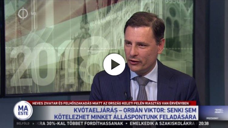 Tuzson Bence: kettős mércét alkalmaz az EU