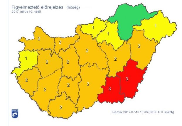 Kiadták a riasztást pokoli vihar csap le ránk 1