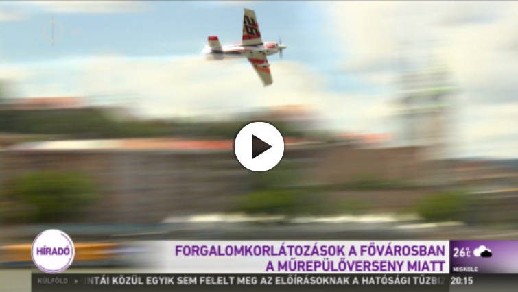 Újra a műrepülőké Budapest - Itt számíthat lezárásokra