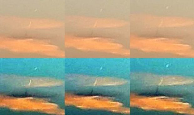 Még a videós is kiakadt rejtélyes emberi alak sétált a felhők tetején - VIDEÓ 1