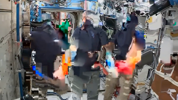 Erre nincs magyarázat Elképesztő videó érkezett az ISS űrállomásról 1
