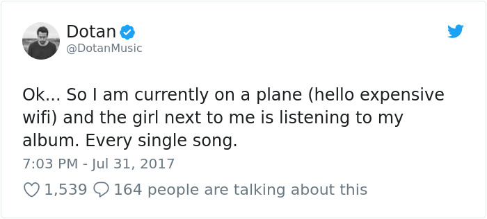 A legjobb repülős sztori nem tudta a lány, hogy a mellette ülő srác zenéit hallgatja, a beszélgetésük mindent vitt 1