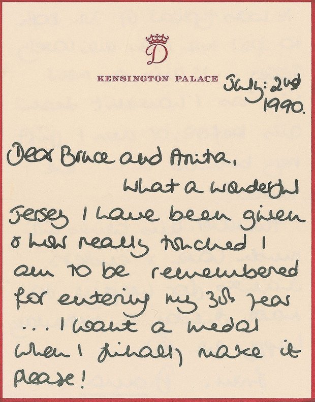 Előkerült Diana sosem látott, kézzel írt levele, ez áll benne 1