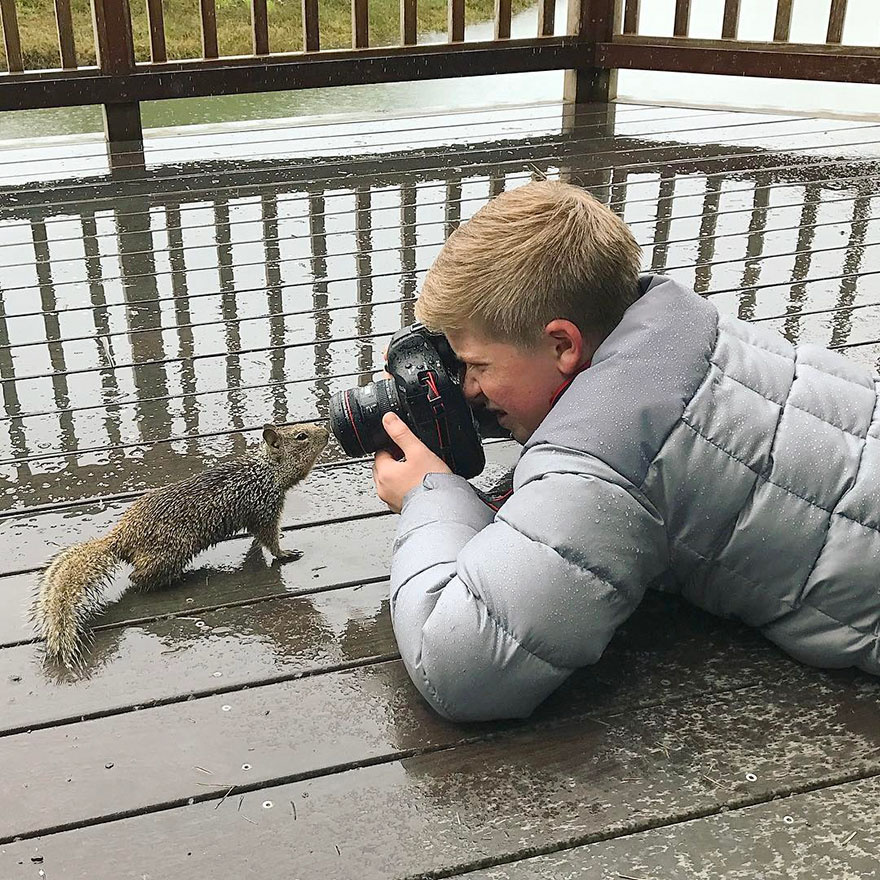 Csak 14 éves, de már díjnyertes fotós az elhunyt Krokodilvadász fia 2