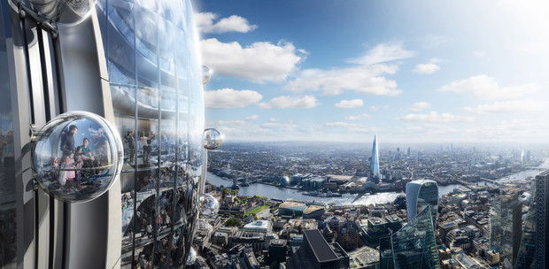 Hatalmas felhőkarcoló épül London szívében ez lesz a legmagasabb épület a városban 2